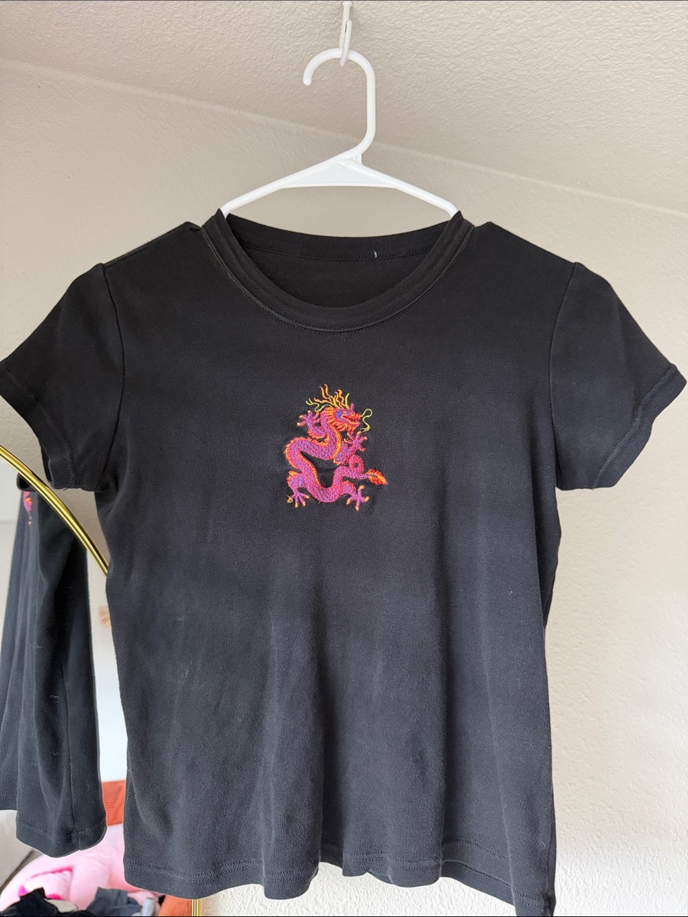 Brandy Melville Dragon Graphic Tee